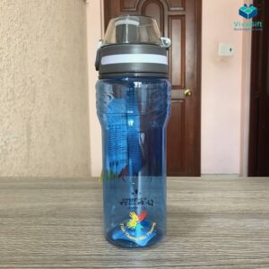 452058 620ml Plastic Water Bottle With Logo Printing Zebra